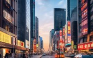 商业大道引领城市新引擎，推动经济活力，引领未来与潮流。